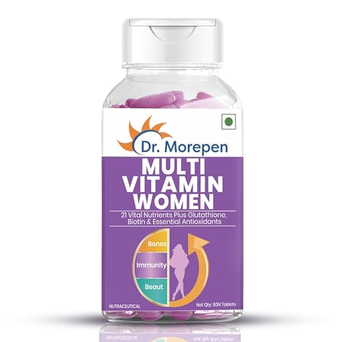 DR. MOREPEN Multivitamin Tabs for Women with Calcium, Vitamin D3 ...