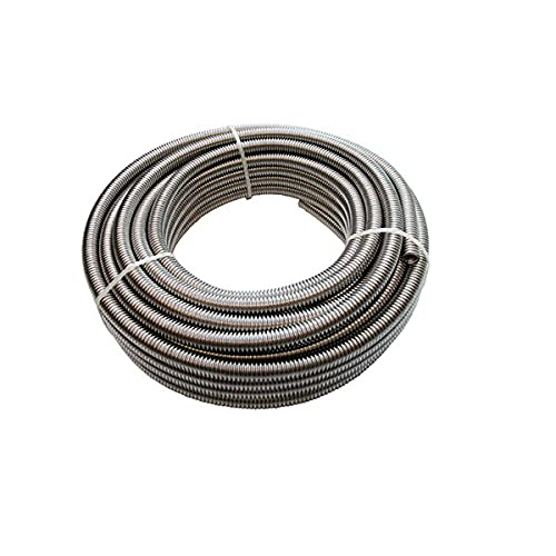 Manguera inoxidable Uniroll de 30 mt. 1/2 "de agua