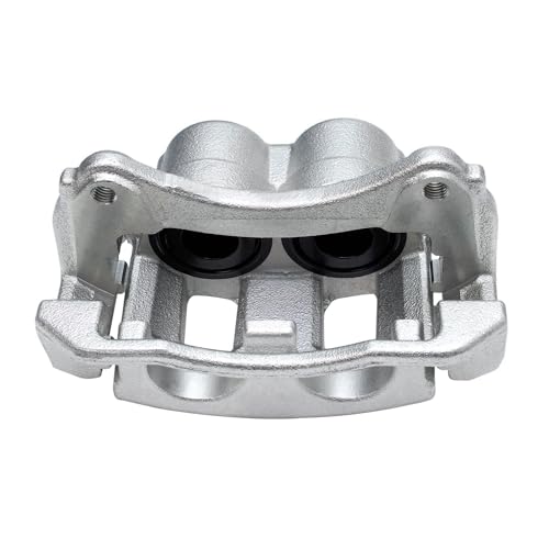 Image of Detroit Axle - Front Left Brake Caliper for Ford Explorer Sport Trac Ranger Mazda B2300 B3000 B4000 Mountaineer, Driver Side Disc Brake Caliper w /Bracket Replacement
