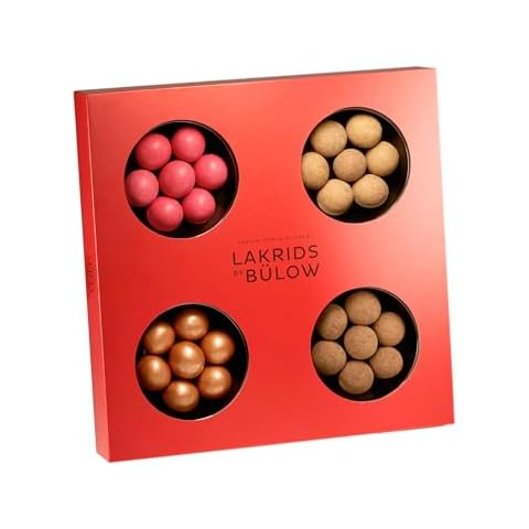 LAKRIDS BY BÜLOW - Winter Selection Box - 6.2 OZ - Gift Box with Chocolate Coated Gourmet Licorice Produced in Denmark Cover