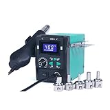 959D-II Easy-Pull-Düsen Heißluftpistole Löt-Rework-Station Telefonreparaturwerkzeuge...