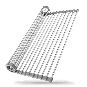 KIBEE Dish Drying Rack, 304 Stainle...