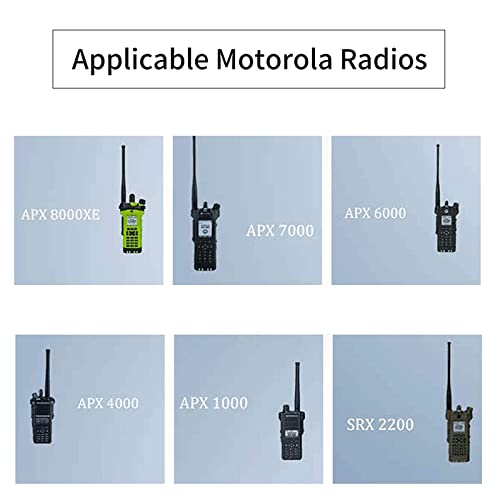Motorola APX 6000 Short Antenna - APX 4000/7000 Compatible, 764-870 MHz, GPS, NAR6595A (1 Pack) - Thumbnail 5