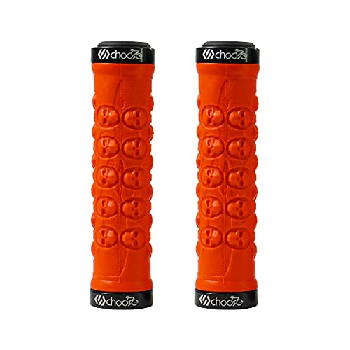 Chooee Rojo BMX MTB Cycle Bicicleta de Montaña Mango de la Barra de Goma Extremo Grip Cover