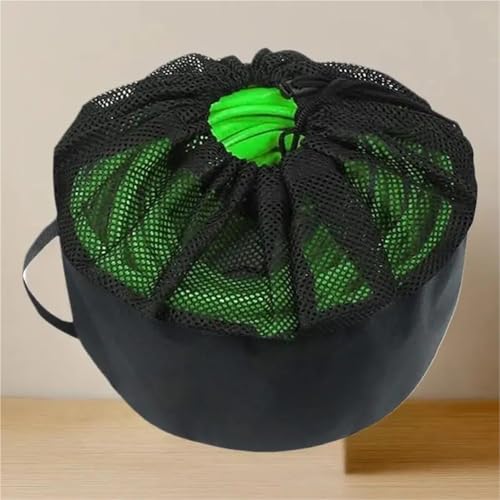 Bolsa de manguera jardín multifuncional con cordón ajustable resistente 4
