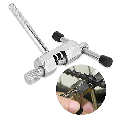 SUNGOOYUE Bike Chain Breaker Tool, Bike Chain Cutter Carbon Steel Chain Link Break and Removal Tool, Multicolour - Image 3