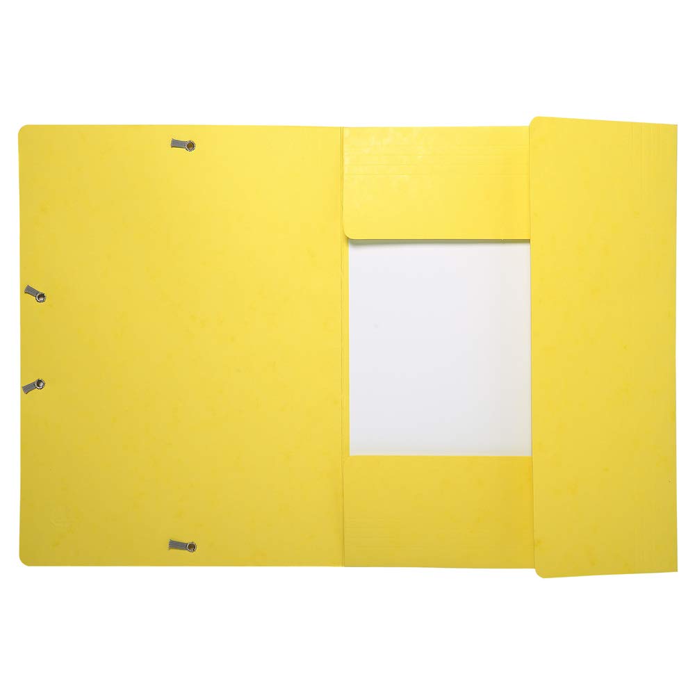 Exacompta 17100H - Pack de 50 de carpetas con goma, A4, multicolor