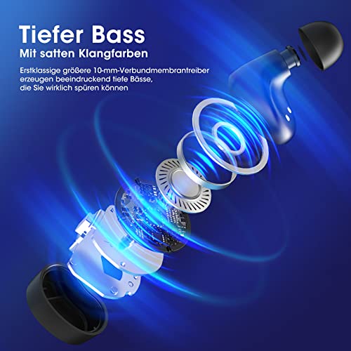 TONLOAD Bluetooth Kopfhörer,In Ear Kabellose Ohrhörer Sport wasserdichte IPX8-Bluetooth Ohrhörer In-Ear Ohrhörer… - Image 7