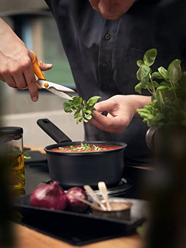 Fiskars Kitchen Scissors, Total Length: 18 Cm, Quality Steel/Synthetic Material, Classic, 1000819 #TOP1