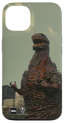 Coque Godzilla iPhone 13 Icons of Toho 2016 en silicone noir