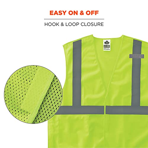 Image of Ergodyne GloWear ANSI High Visibility Orange Breakaway Reflective Safety Vest