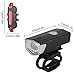 Neroyaner Waterproof Lamp USB LED Rechargeable Front and Tail Light Set Bike Accessories