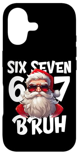67 Six Seven Bruh Cool Christmas 6 7 Meme Men Women Kids X}zP[X iPhone 17 p