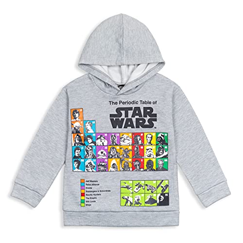 Sweat Star Wars Periodic Table sweat-shirt capuche polaire enfant pull garçon gris taille 5