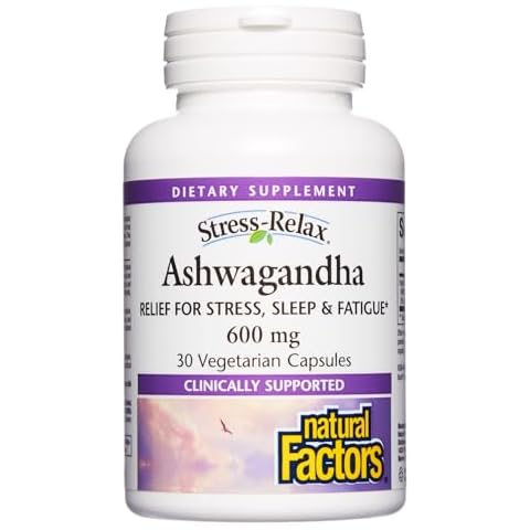 Natural Factors Stress-Relax KSM-66 Ashwagandha Cover