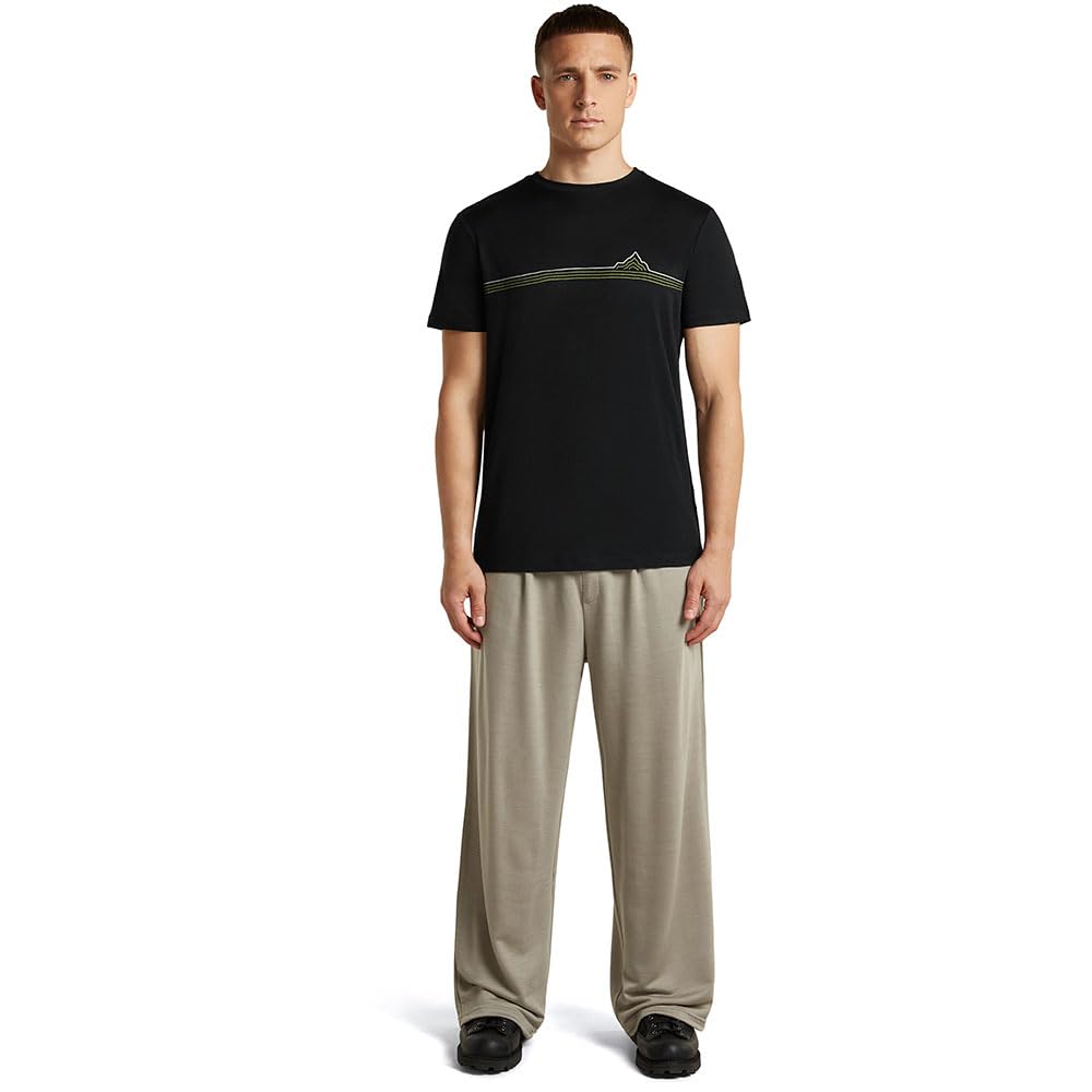 ICEBREAKER 150 Tech Lite Range Stripes Short Sleeve T-Shirt S