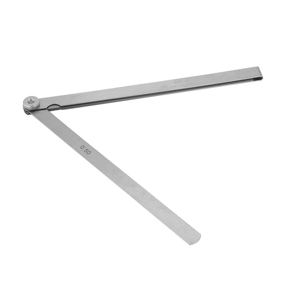 Stainless Steel Feeler Ruler with High, Convenient to Carry, Widely Used for Measuring Size and Slot Size, for Welding Inspection Tool
