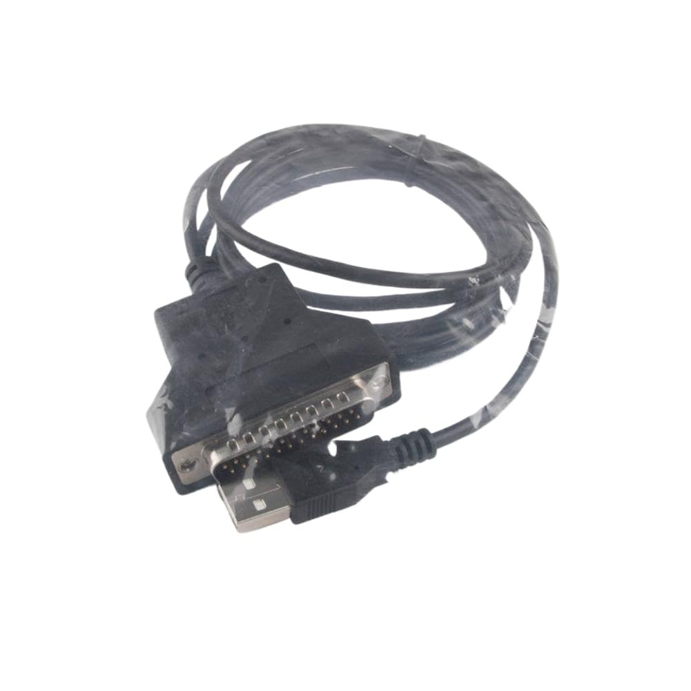 Adaptador Serie USB a DB25 Macho RS232 CP2102 Compatible con Impresora térmica Silabs