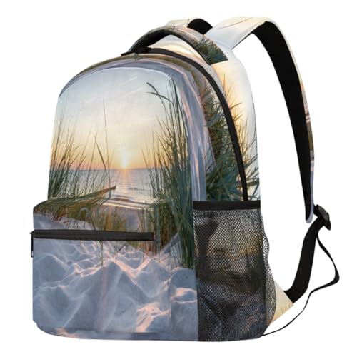 Sac à dos ordinateur portable et scolaire grand format pour voyage et randonnée