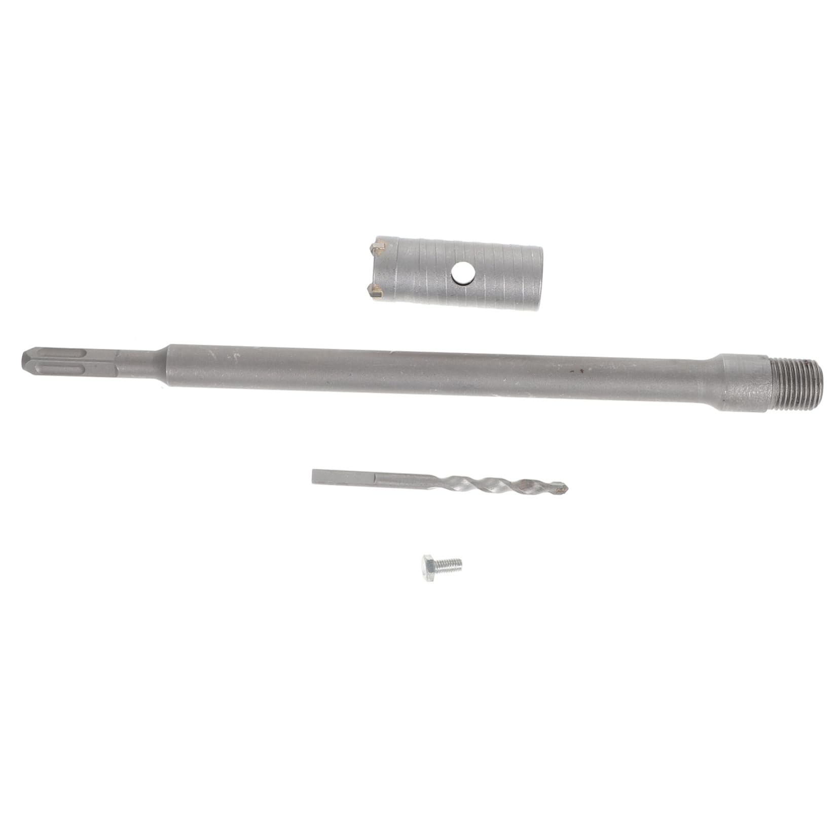 LALAFINA 1 Set Concrete Hole Saw Kit Electric Hammer Drill Bits for Wall Masonry and Cement Drilling External Thread Adapter