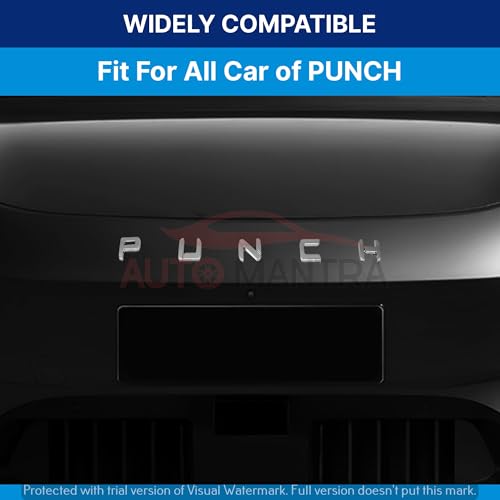 Image of Punch Self Adhesive | Metal Sticker Logo Badge 3D Emblem Car Sticker