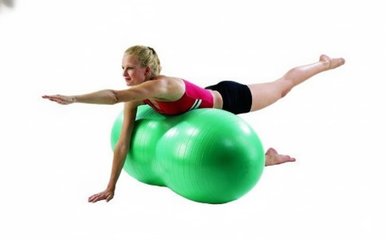 - Aeromat Therapy Burst Resistant Peanut Fitness Ball 40 cm.