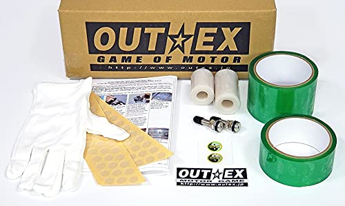 Tubeless Kit For Tenere 700 Wheel 21×1.85Wm 18×4.00Mt / Fr21184 Outex #TOP4