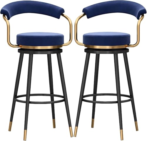 Taburetes de Bar Terciopelo Marca FDTMGW