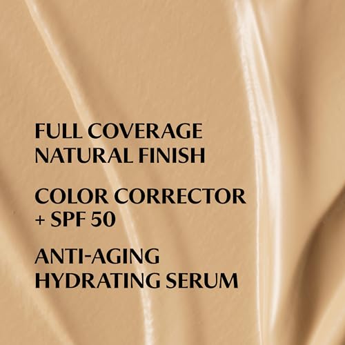 Image of IT Cosmetics CC+ Cream - Natural Full Coverage Foundation With SPF 50+, Color Corrector & Anti-Aging Hydrating Serum, Hyaluronic Acid + Peptides, Lightweight Up To 24H Wear, All Skin Types