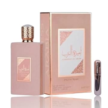 Perfume Ameerat Al Arab Prive Rose, Princess of Arábia Prive Rose Eau de Parfum Woman Oud Oriental Musk 100 ml