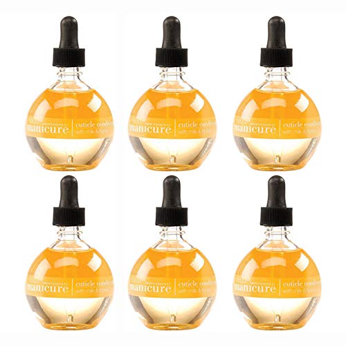 Cuccio Professional Cuticle Oil Conditioning Milk & Honey 2.5 oz (6 Pieces)