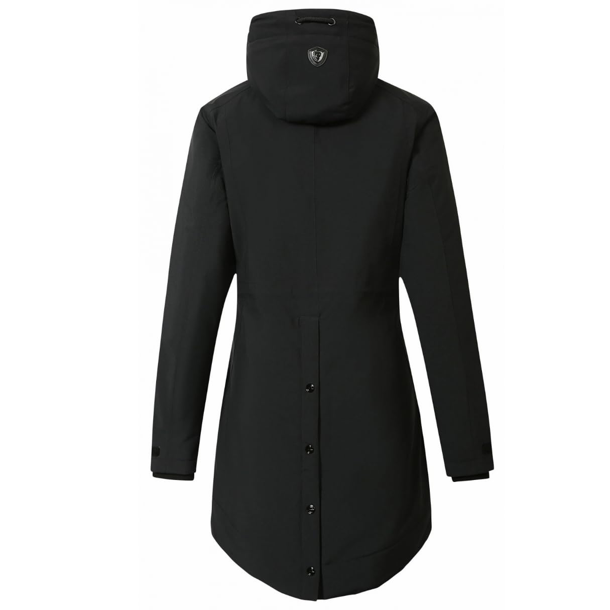 Covalliero - Damen Parka | Reitjacke mit Reitschlitz | warme Übergangsjacke mit hohem Kragen & 5 Taschen | wasserabweisende Winterjacke | Reitbekleidung in vielen Farben & Größen