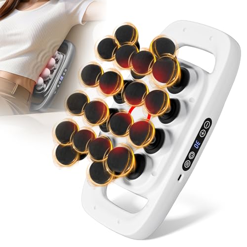 Image of 20-Head Massage Gun, 30 Intensity Levels 3 Modes, Deep Tissue Massager with 50KG Force & Noise-Free Motor for Neck Back Legs Shoulders, Portable for Full Body Muscle Recovery
