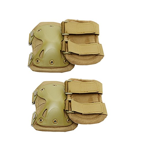 image for Ever Fairy Combat Tactical Military Army Hard X Knee Pads Elbow Pads T