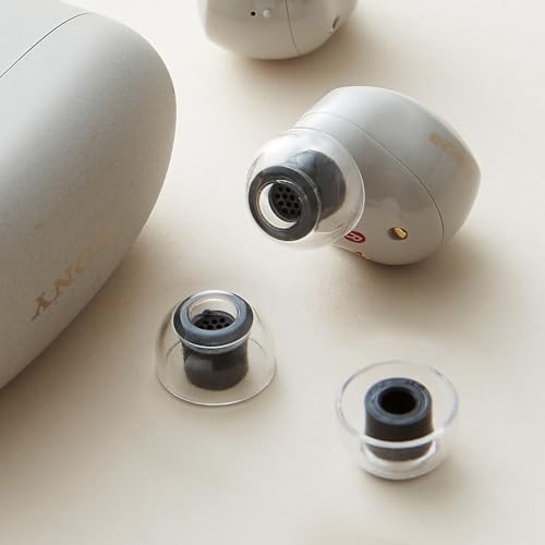 Image of AZLA XELASTEC 2 Earbud Tips, TPE Replacement Ear Tips (ML (2-Pair Set))
