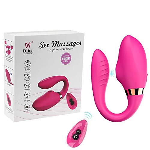 Vibrador Estimulador Massageador Duplo Com Sucção
