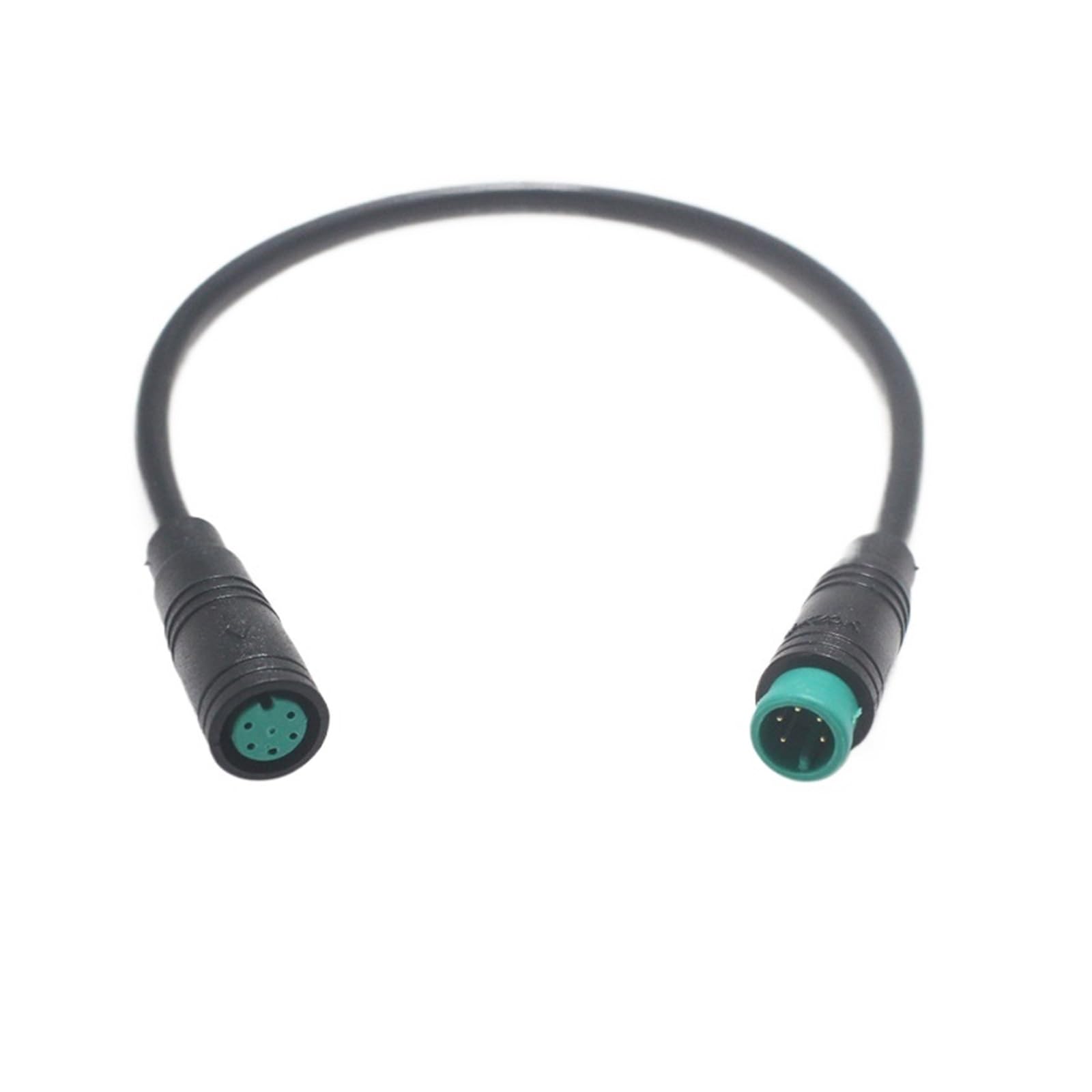 1 cable de extensión M/F para sensor de velocidad de bicicleta eléctrica de 20/100 cm M8 2 3 4 5 6 pines (100 cm, 3 pines)