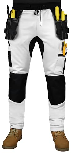 Pantalon de travail en polaire chaud avec poches holster amovibles