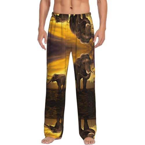 Pantalon de nuit classique confortable homme idéal pour vos soirées détente à la maison