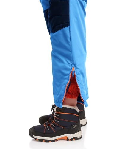 kids snow suit - toddler girls and boys snowsuit one piece waterproof insulated winter jumpsuit coveralls 2t-14