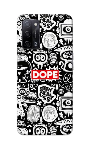 Image of Printed Hard Back Cover Case for Oppo A55 5G | Oppo A53s 5G | Oppo A54s Back Cover (Mixed Cartoons) -1111