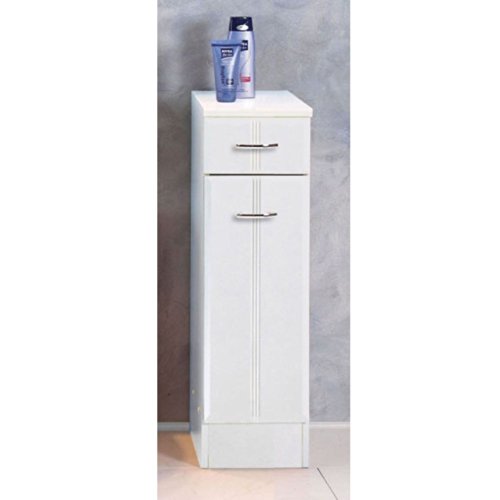 Preisvergleich Produktbild Pharao24 Bad Unterschrank weiß Badezimmerschränke günstig Toulouse