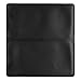 Black Vinyl Checkbook Cover, Top Tear Personal Vinyl Checkbook Cover
