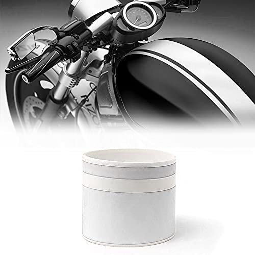 Quattroerre 10649 Adhesive Strips Bike R Stripe Double for Motorcycle, White