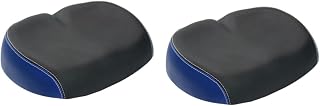 Toddmomy 2pcs mens bikes foam seat cushion womens bicycles road bike mountain bike comfort seat cushion riding seat cushion PU bike saddle miuntain bike saddle widen liner Accessories man