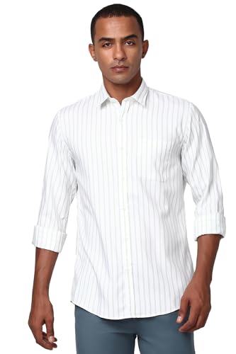 Image of Peter England Men's Cotton Slim Fit Shirt