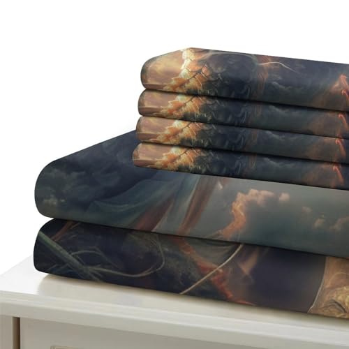 Set de housse de couette 3 pièces Evil Le Dragon 140x200cm single - 6