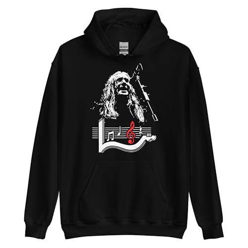 VINY WOODY Rock Urbano Español Sudadera con Capucha Unisex, Diseño Musical Gráfico, Negro, Manga Larga, Bolsillo Canguro (FR/ES, Letras, M, Regular, Regular, Negro)