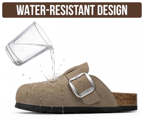Image of 100% Genuine Leather Clogs for Women Footwear - Fall Shoes for Women