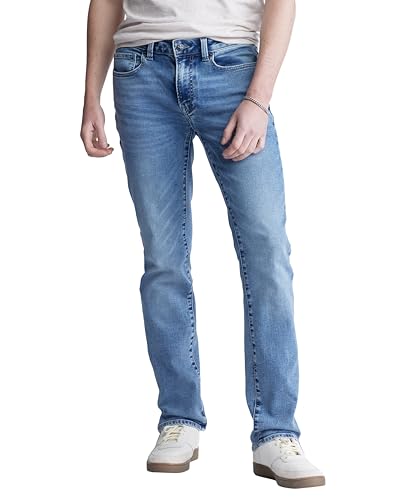 Image of Buffalo David Bitton Men's Six Slim Fit Jean in Spirit